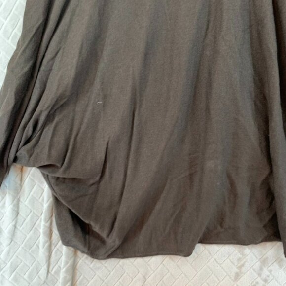 Ann Taylor Womens M Cardigan Sweater Brown Silk Cashmere Blend Lightweight - Picture 16 of 16